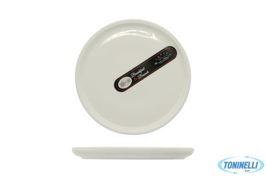 Import Tavola B.B. White-Piatto Tondo Cm.15,9X1,6  Ba3113-2 - 11388