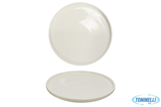 Import Tavola B.B. White-Piatto Tondo Cm.20,2X2  Ba3113-1 - 9615