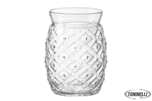 Bormioli Rocco Bartender Sour - Bicchiere Per Cocktail A Forma Di Ananas H.11,7