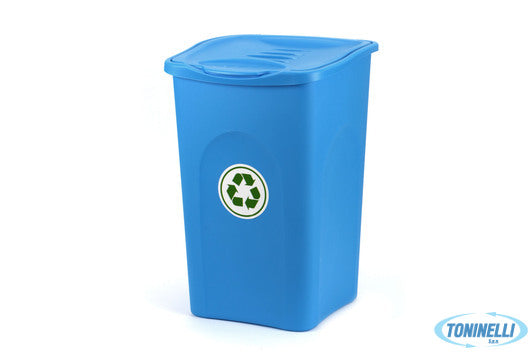 Stefanplast Be Green Pattumiera Plastica Blu Lt.50    70603 - 3501
