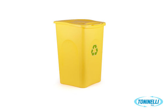Stefanplast Be Green Pattumiera Plastica Gialla 50 Litri 70600 - 2958800