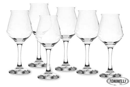 Borgonovo Bier Sommelier - Confezione  6 Calici Birra 400 Sc.Neutra - 14856