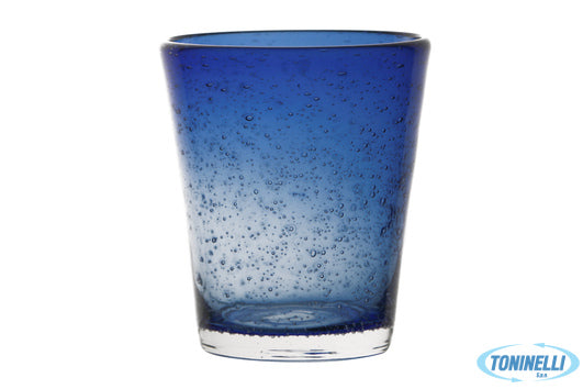 Import Tavola Bubbles-Bicchiere Acqua Cl.31,5 Incamiciato Blu T089105C31 - 9420