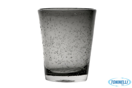 Import Tavola Bubbles-Bicchiere Acqua Cl.31,5 Incamiciato Grigio T089105C81 - 94