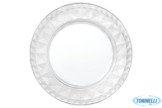 Vetrerie Riunite Carre - Sottopiatto Vetro Cm 32  67629 - 9127