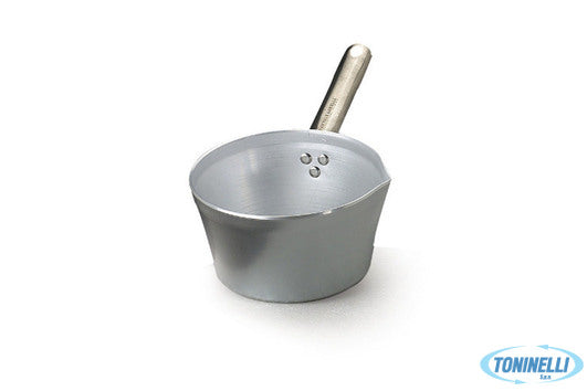 Agnelli Casseruola Conica 3 Mm Alluminio 1 Manico Tubolare Inox  Cm.16 H 8 Lt 1,