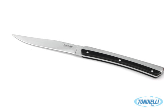Comas Chuleteros Coltello Bistecca K2 Manico Inox-Nero Cm 22,5  3137 - 10387