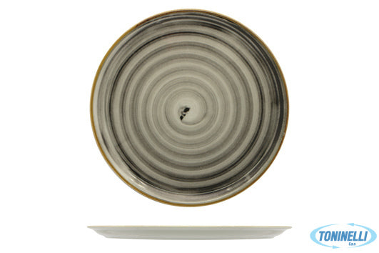 Saturnia  Circus Spirale Nero-Piatto Pizza Cm.33  04018-Z19 - 15087