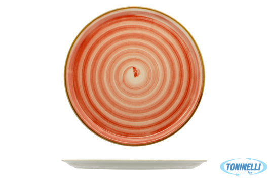 Saturnia  Circus Spirale Rosso-Piatto Pizza Cm.33  04018-Z20 - 12193