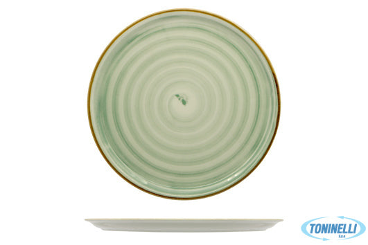 Saturnia  Circus Spirale Verde-Piatto Pizza Cm.33  04018-Z17 - 15085