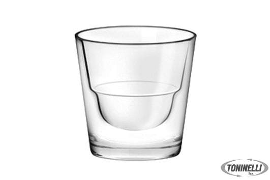 Borgonovo Conic - Confezione 12 Bicchieri Amaro Cl 13,5 Impilabili - 23043