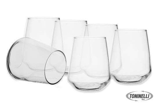 Borgonovo Contea - Confezione 6 Bicchieri Acqua Cl 38 - 23070