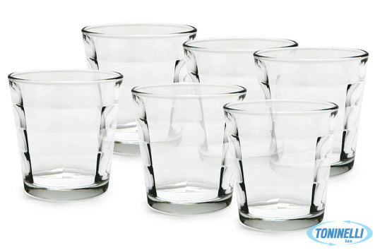 Bormioli Rocco Cube-Confezione 6 Bicchieri Acqua Cl.24  1.28755.V42 - 81001
