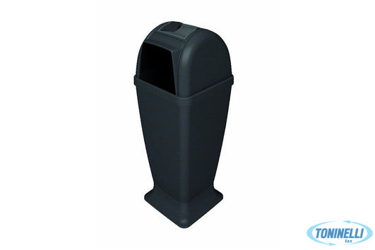 Stefanplast Diablo Cestino Con Posacenere.Lt50 Antr.71060 - 1758300