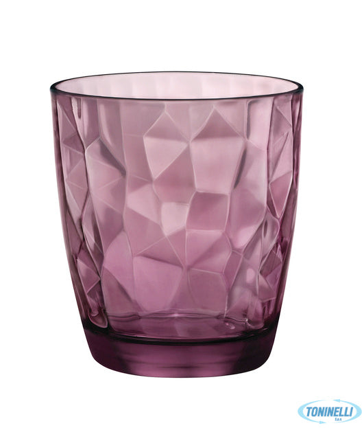 Bormioli Rocco Diamond Purple -  Bicchieri Acqua Cl.30,5  Art. 3.50230 - 2367300