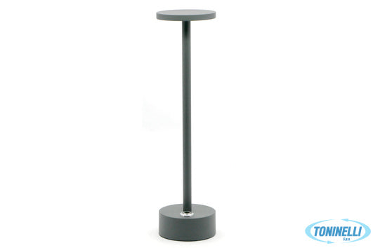 Import Arredo Casa Eclaire Lite-Lampada Tavolo Led Cm.8Xh.30 Antracite - 21976