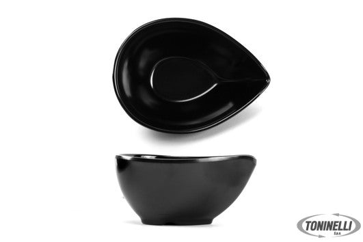 Ilsa                 Efay Petit Melamina-Ciotola Drop Nera 10X7,5X4,8 E516404 -