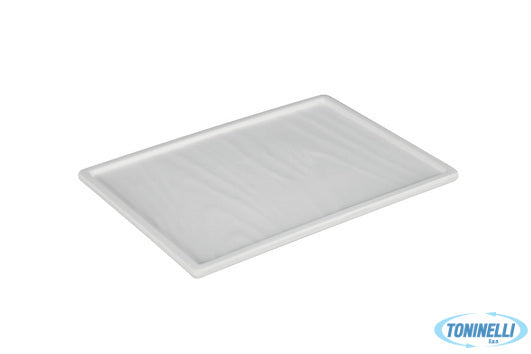 Ilsa                 Efay Taiji-Vassoio Rettangolare Melamina Bianca Cm 20,3X14,