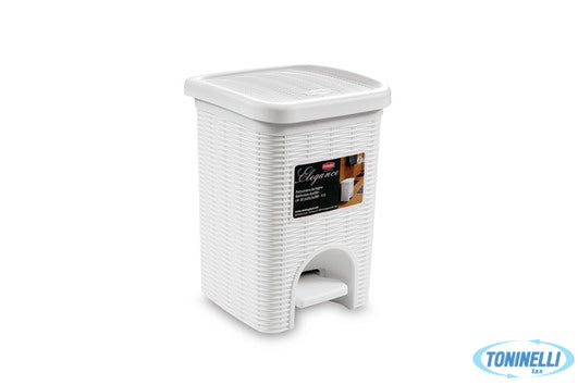 Stefanplast Elegance Pattumiera  Lt.20 Bianca Cm.31X27X39 30800 - 3361500