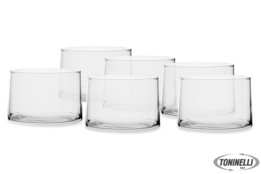 Borgonovo Elixir - Confezione 6 Coppette Cl 46 Cm.10 H.7 - 23067