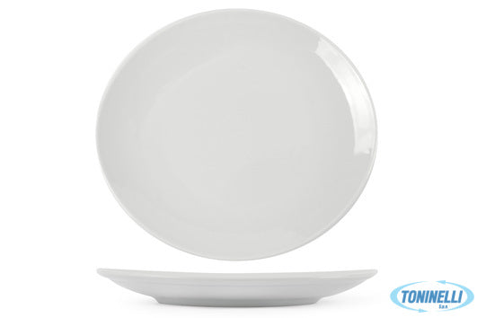 Kutahya Seramik Ent Bianco - Piatto Bistecca Cm 29 Eo29Iz00 - 8124