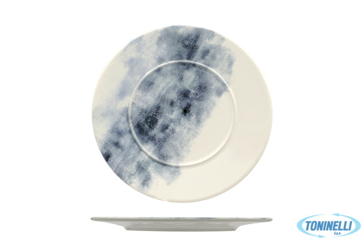 Mesa Ceramics Lda Estoril - Piatto Piano Con Falda Cm 22 - 24355