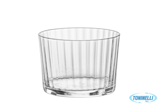 Bormioli Rocco Exclusiva - Confezione 12 Bicchieri Rum Cl 21,5 Con Bordo Tempera