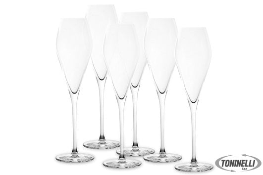 Pasabahce  Fantasy-Confezione 6 Calici Champagne Cl.29 Nude  66160 - 11543