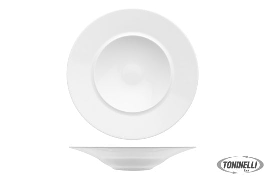 Akij Ceramics Limited Florence Liscio - Piatto Fondo Cm 25  Interno Cm 14,5    S