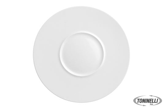 Akij Ceramics Limited Florence Liscio-Gourmet Piatto Piano Cm 28 Interno Cm 12,5