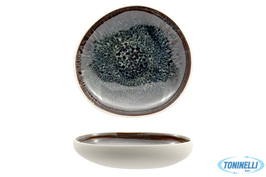 Import Tavola Genesys Evo Blu-Piatto Fondo Cm.19,8 In Porcellana - 23502