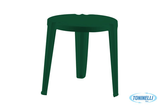 Bica Giglio-Tavolo Monoblocco Cm70 3Gambe Verde - 3327800