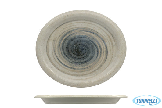 Saturnia  Giotto Around - Piatto Ovale Cm 34 - 23743
