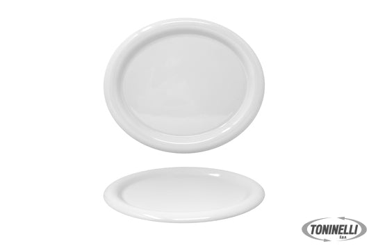 Saturnia  Giotto Bianco - Piatto Ovale Cm 29 - 23340