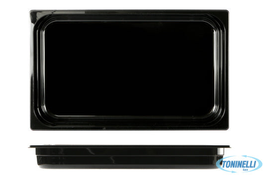 Mori2A Gn Policarbonato Nero 1.1-Bacinella Cm 53X32,5 H.6,5 Lt.9 Bp11065 - 15883