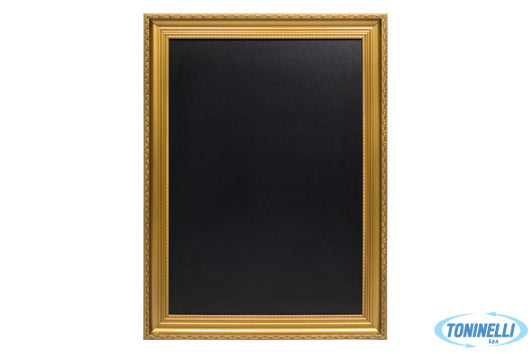 Securit  Gold Board-Lavagna Da Parete Rettangolare Cornice Oro 73X97   Wbc-G-105