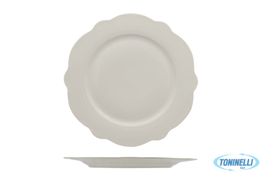 Import Tavola Grace- Piatto Piano In Porcellana Alluminica Cm 26,7 - 23510
