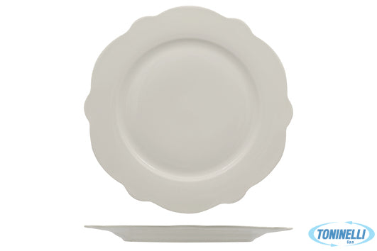 Import Tavola Grace- Piatto Piano In Porcellana Alluminica Cm 30,5 - 23498