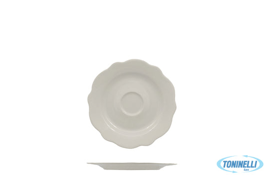 Import Tavola Grace-Piatto Tazza Caffe In Porc. Alluminica Cm 12,5 - 23525