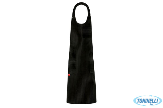 Toma Grembiule Bistro Nero Gessato - 650700