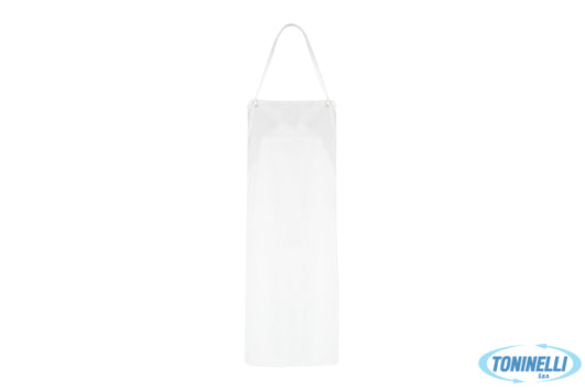 Toma Grembiule Pvc Unisex Bianco - 668800