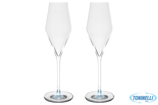 Stolzle Lausitz Gmbh Highlight - Confezione 2 Flute Champagne Quatrophil Cl.29 C