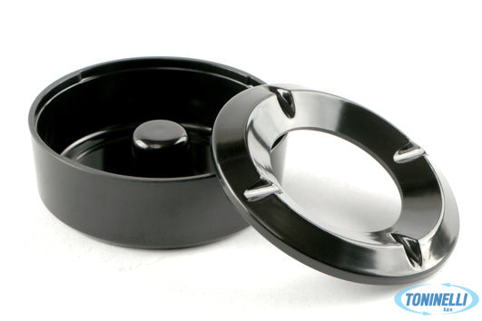 Import Professional Horecaprofessional - Posacenere Antivento Cm.10,5 Nero Astm-