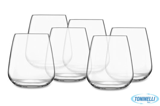 Bormioli Luigi I Meravigliosi-Confezione Da 6 Bicchieri Per Acqua Cl 45 12766-01