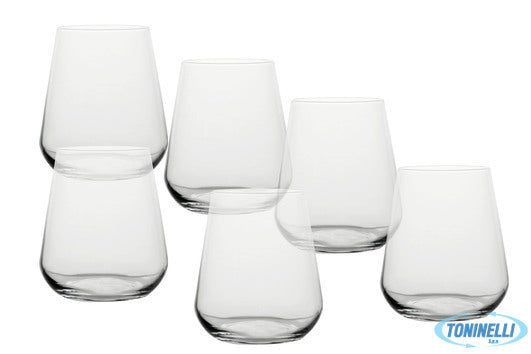 Bormioli Rocco Inalto Uno-Confezione 6 Bicchieri Acqua Dof Cl.45    3.65750 - 31