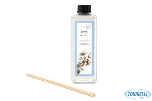 Gries Deco Company Gmbh-Ipuro Duftraume- Ipuro-Refill Ricarica 500Ml Cotton Fiel