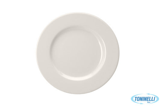 Saturnia  Ischia Bianco - Piatto Piano Cm 26 - 2217500