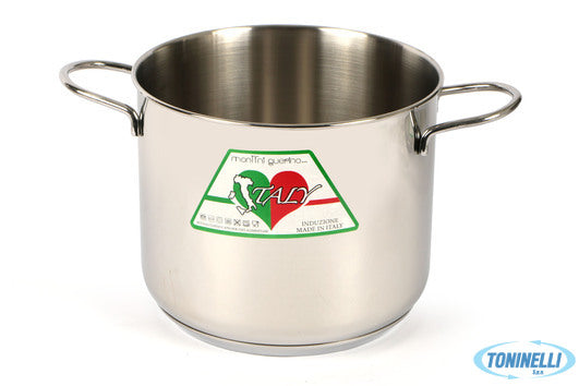 Montini Guerino Snc Italy - Pentola Alta Inox 18-10 Cm.12  40359 Per Induzione -