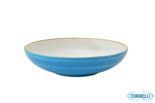 Pt Sango Ceramics Java Aqua Blu - Fondo Coupe-Insalatiera Cm 23 36840Ab - 7969