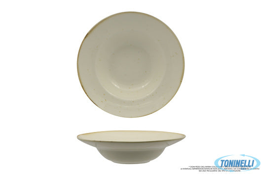 Pt Sango Ceramics Java Barley Cream - Pasta Bowl Cm 25 Interno Cm 16   01020Bc -